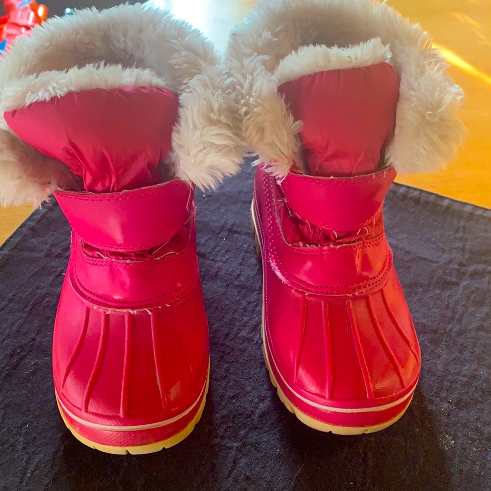 Cougar pink winter boots